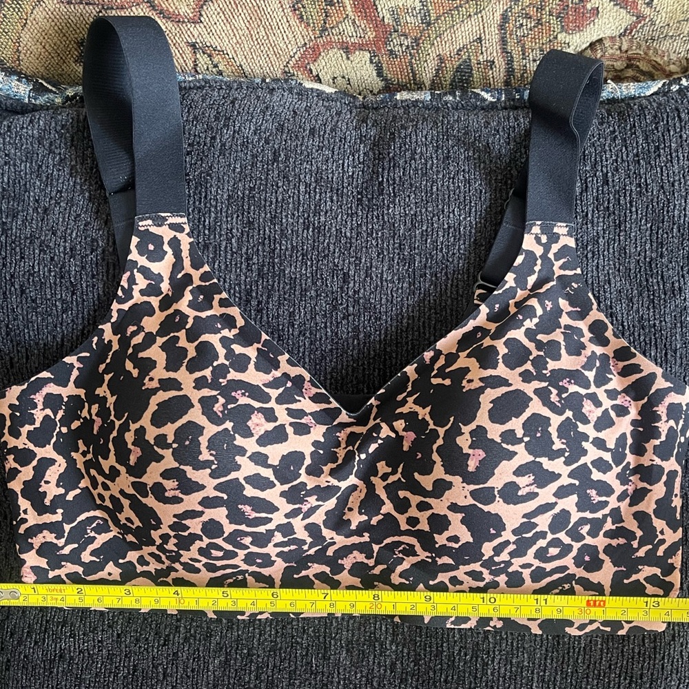 Leopard Print Women's Bra